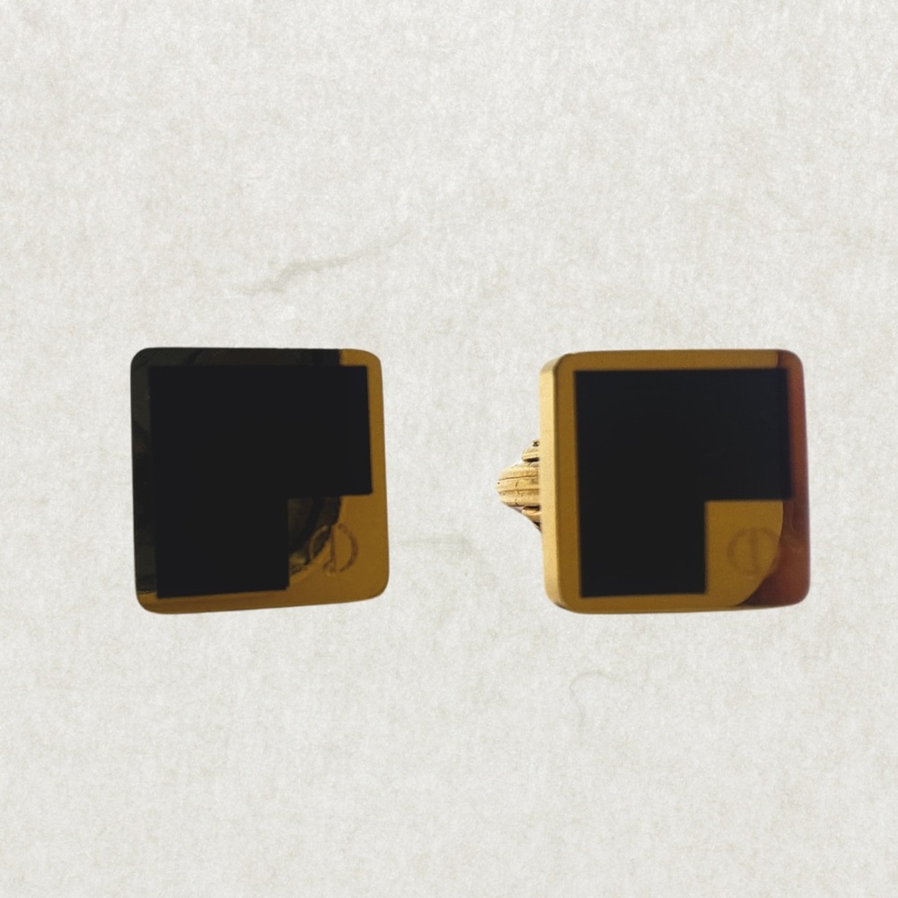 Vintage Dunhill Gold-Plated Cufflinks
